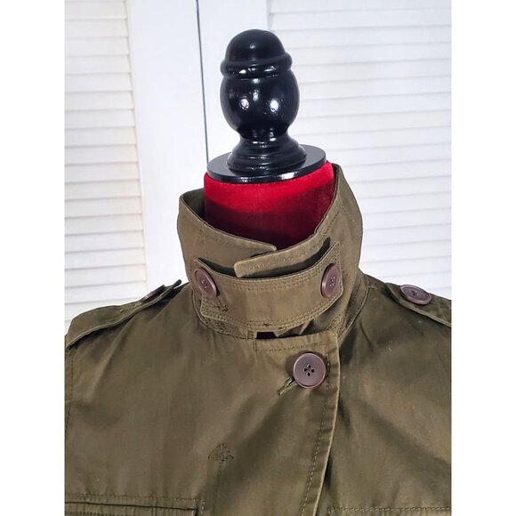 Madewell Women's Olive All Weather Outbound Military Style 02843 Sz XS 1033 - Picture 8 of 16